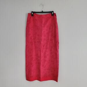 Express Vintage Silk Boho Side Tie Maxi Skirt Size 11/12